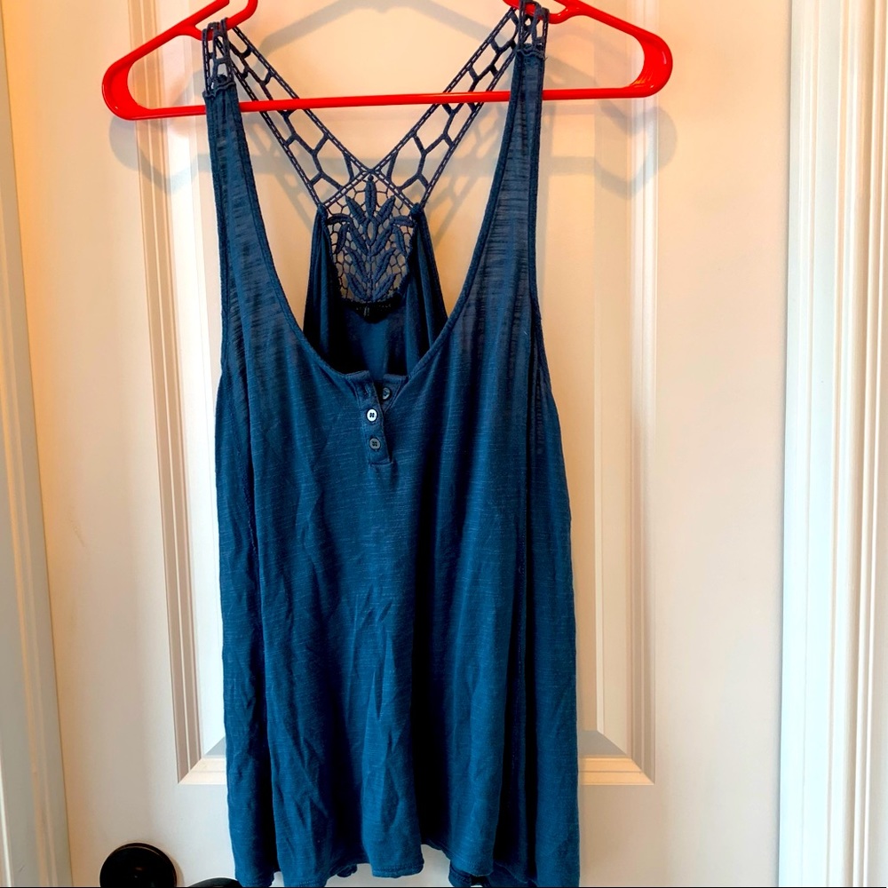 Navy blue tank